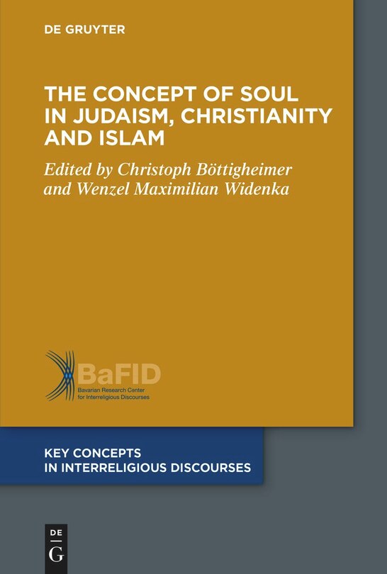 Couverture_The Concept of Soul in Judaism, Christianity and Islam