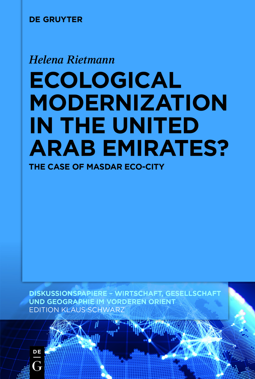 Front cover_Ecological Modernization in the United Arab Emirates?