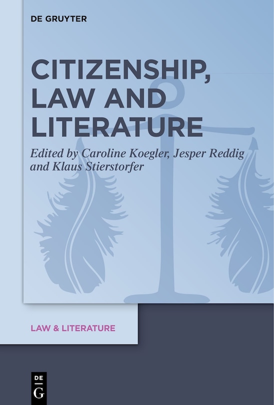 Front cover_Citizenship, Law and Literature