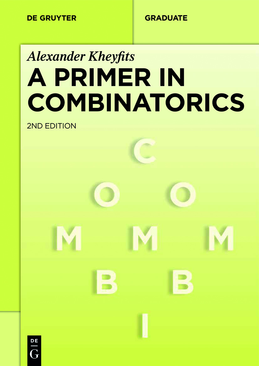Front cover_A Primer in Combinatorics