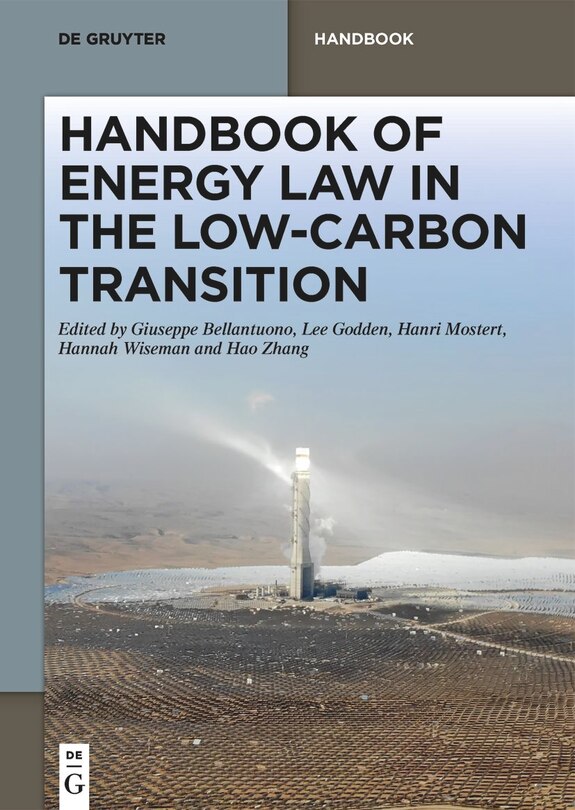 Couverture_Handbook of Energy Law in the Low-Carbon Transition