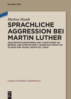 Front cover_Sprachliche Aggression bei Martin Luther