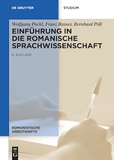 Front cover_Einführung in die romanische Sprachwissenschaft