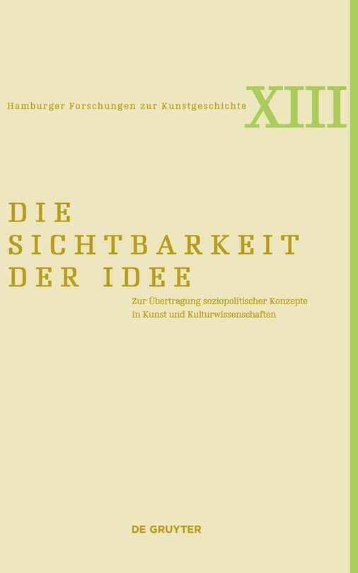 Couverture_Die Sichtbarkeit der Idee