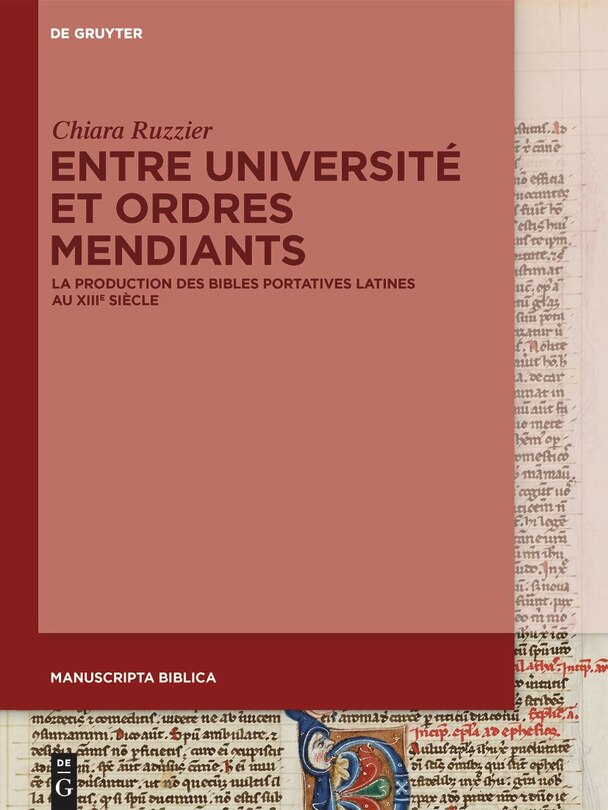 Front cover_Entre Université et ordres mendiants