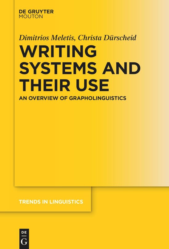 Front cover_Writing Systems and Their Use