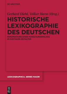 Front cover_Historische Lexikographie des Deutschen
