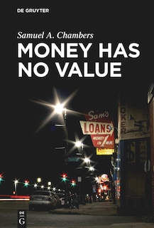 Front cover_Money Has No Value