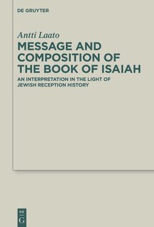 Front cover_Message and Composition of the Book of Isaiah
