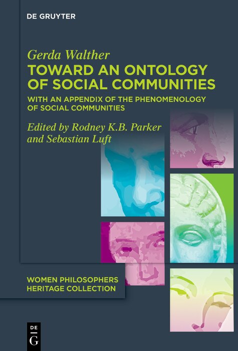 Front cover_Toward an Ontology of Social Communities