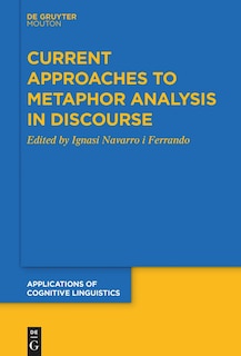 Couverture_Current Approaches to Metaphor Analysis in Discourse