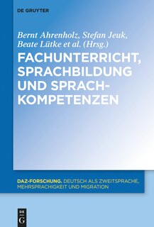 Front cover_Fachunterricht, Sprachbildung und Sprachkompetenzen