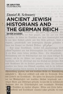 Couverture_Ancient Jewish Historians and the German Reich