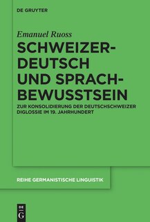 Front cover_Schweizerdeutsch und Sprachbewusstsein