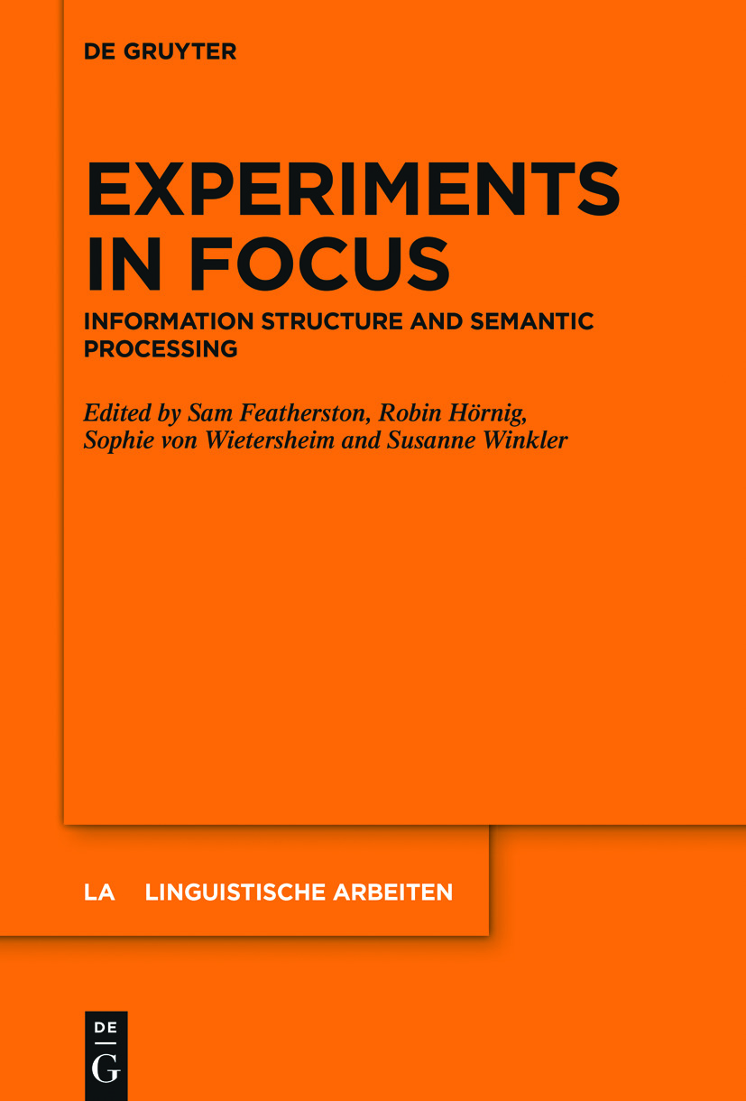 Front cover_Experiments in Focus