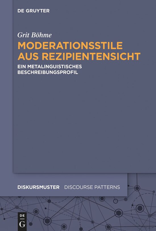 Front cover_Moderationsstile aus Rezipientensicht