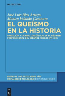 Front cover_El queísmo en la historia