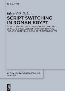 Couverture_Script Switching in Roman Egypt