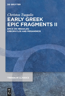 Front cover_Early Greek Epic Fragments II
