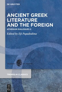 Couverture_Ancient Greek Literature and the Foreign
