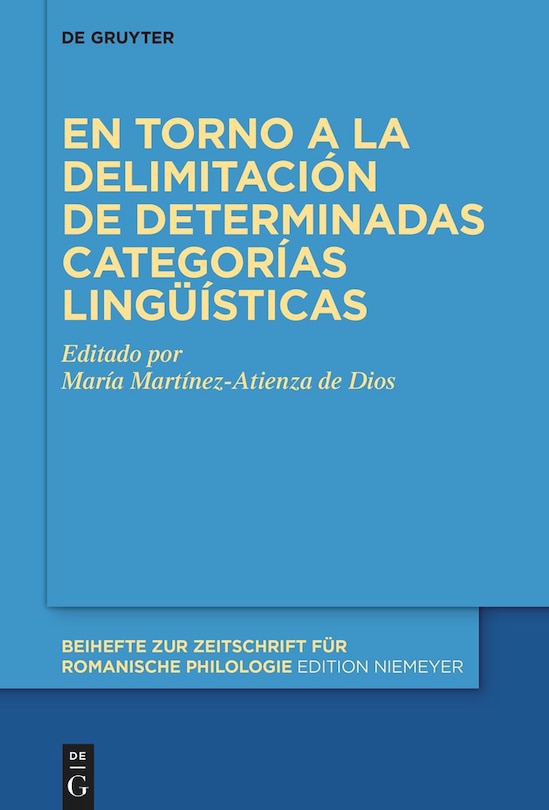 Couverture_En torno a la delimitación de determinadas categorías lingüísticas