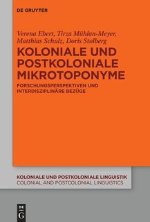 Front cover_Koloniale und postkoloniale Mikrotoponyme