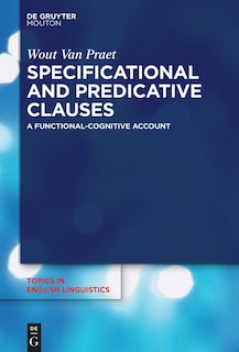 Couverture_Specificational and Predicative Clauses