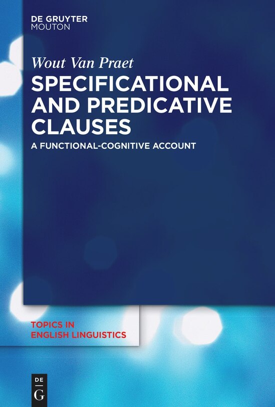 Couverture_Specificational and Predicative Clauses