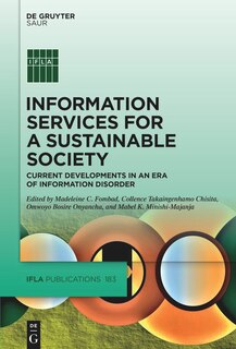 Front cover_Information Services for a Sustainable Society