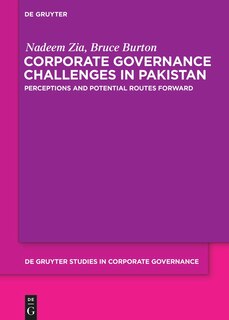 Couverture_Corporate Governance Challenges in Pakistan