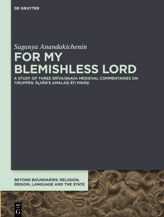 Front cover_For My Blemishless Lord