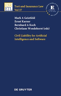 Couverture_Civil Liability for Artificial Intelligence and Software