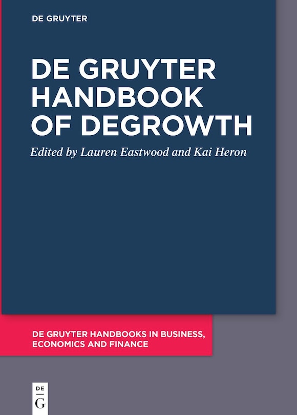 Couverture_De Gruyter Handbook of Degrowth