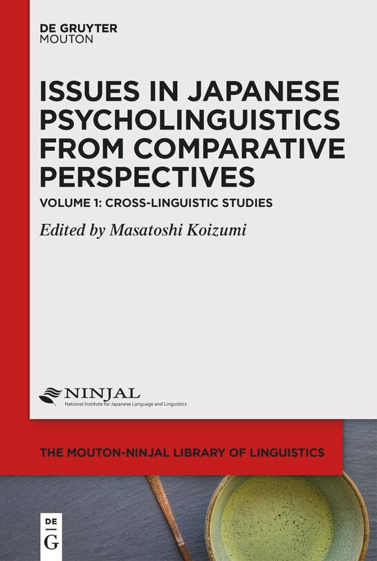 Front cover_Cross-Linguistic Studies