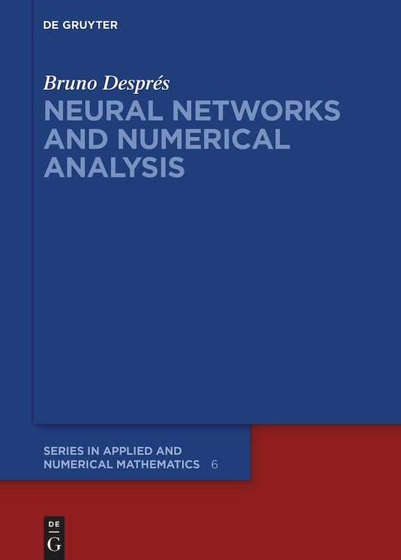 Front cover_Neural Networks and Numerical Analysis