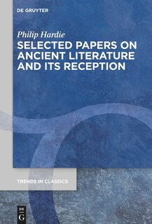 Couverture_Selected Papers on Ancient Literature and its Reception