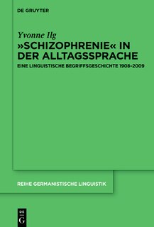 Front cover_»Schizophrenie« in der Alltagssprache