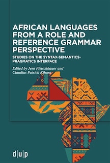Front cover_African languages from a Role and Reference Grammar perspective