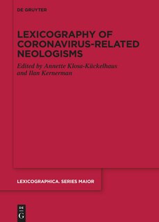 Couverture_Lexicography of Coronavirus-related Neologisms