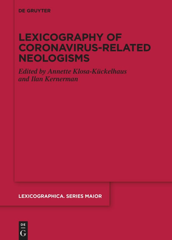 Couverture_Lexicography of Coronavirus-related Neologisms