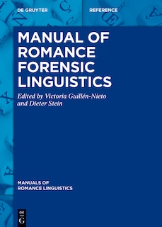 Front cover_Manual of Romance Forensic Linguistics