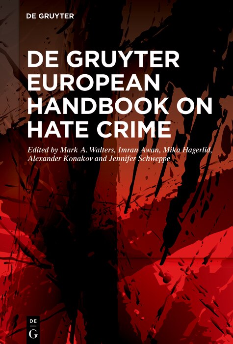 Front cover_De Gruyter European Handbook on Hate Crime