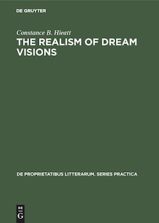 Front cover_The realism of dream visions