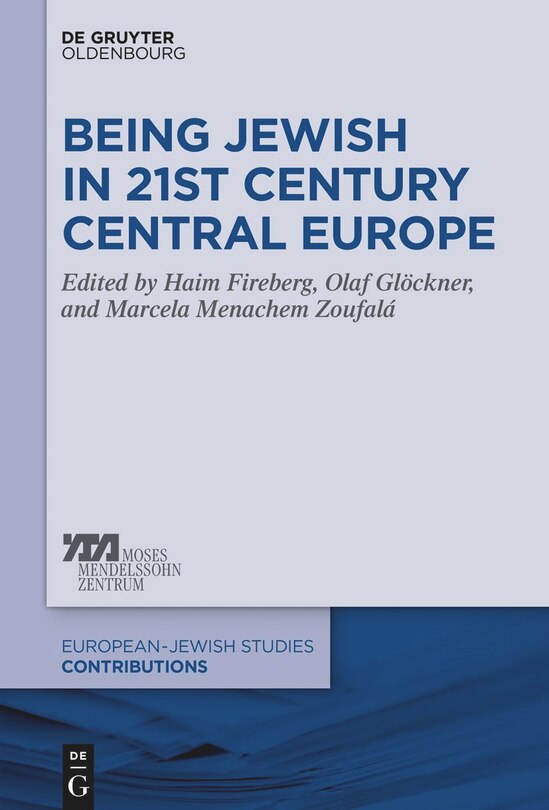 Couverture_Being Jewish in 21st Century Central Europe