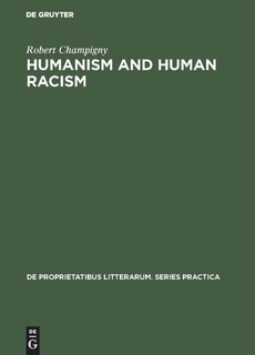 Front cover_Humanism and human racism