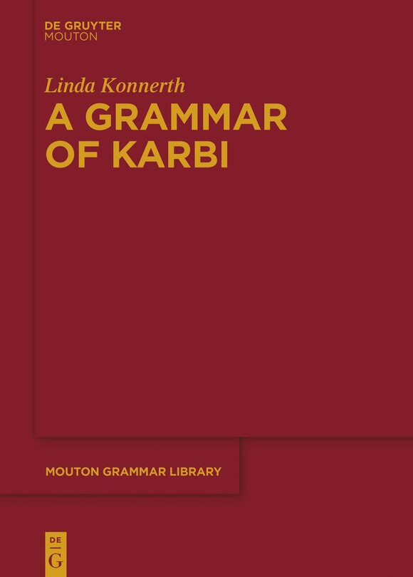 Front cover_A Grammar of Karbi