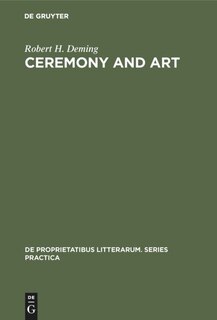 Couverture_Ceremony and Art