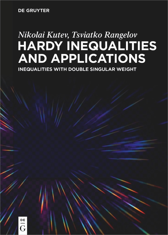 Front cover_Hardy Inequalities and Applications