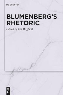 Front cover_Blumenberg’s Rhetoric