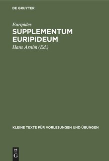 Couverture_Supplementum Euripideum
